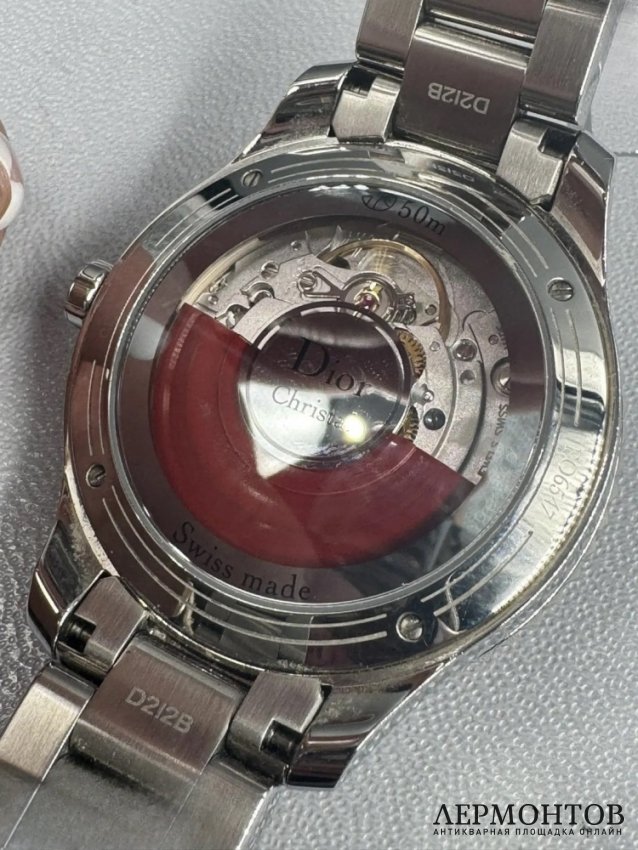 Наручные часы «Les Montres» с бриллиантами. Керамика, Dior