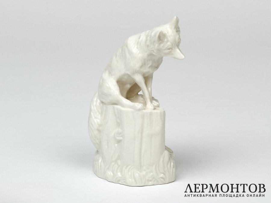 Статуэтка «Лиса». Фарфор, Nymphenburg, Германия, 1976–1996 годы
