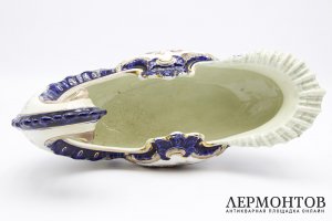 Ваза Рог изобилия. Австрия, 1900-1920е. Фаянс, роспись по деколи.