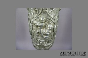 Кувшин для вина на подносе. Олово. Европа, ХХ век.