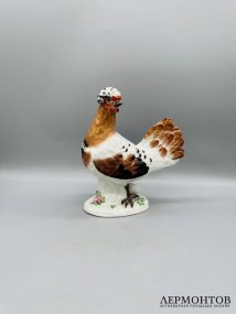 Статуэтка «Курочка». Фарфор, роспись, Meissen, автор модели И. И. Кендлер, Германия, начало 20 века