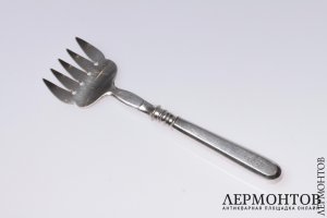 Вилка для сардин. Серебро 84. Российская империя