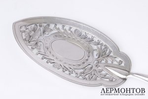 Лопатка ажурная. Серебро 84. Российская империя