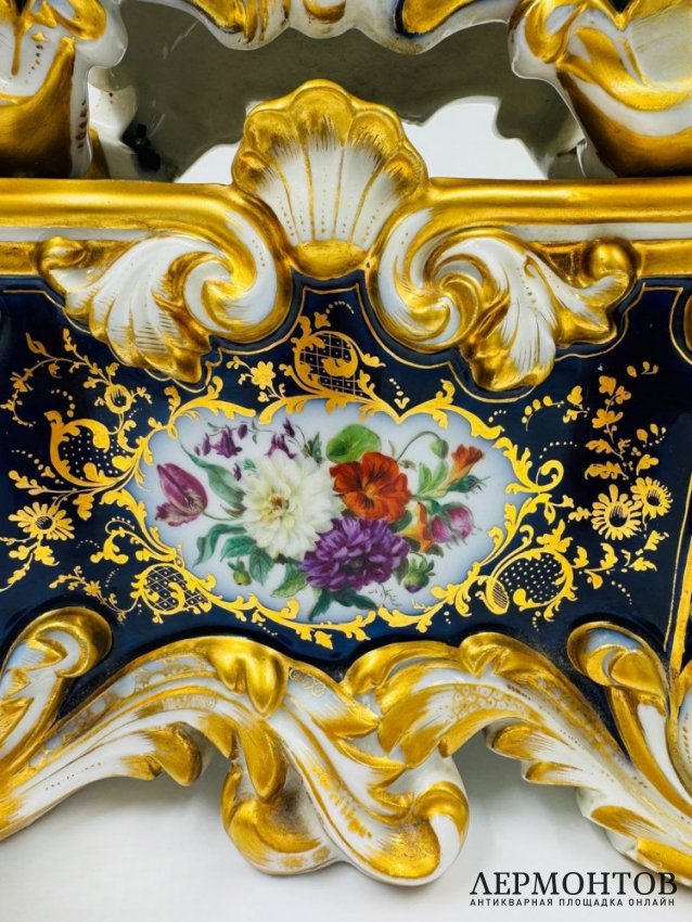 Каминные часы с фигурой путти. Japy Frères, Франция, 1880–1890 годы