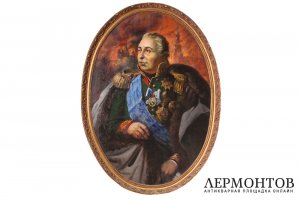 Картина. Портрет М.И. Кутузова. Яковлев Василий Николаевич. Холст, масло. 1940-е гг.