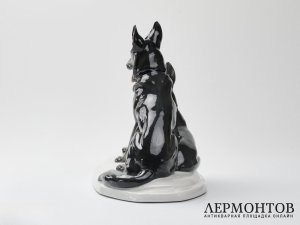 Статуэтка «Овчарки». Фарфор, Pfeffer, Германия