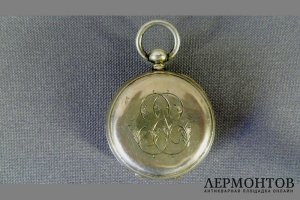Дамские карманные часы. Серебро 800. Европа. Первая половина XIX века.   