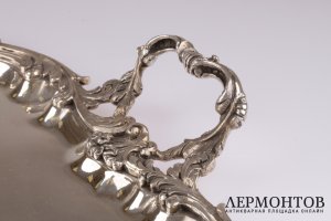 Большой поднос. Серебро 800. Франция