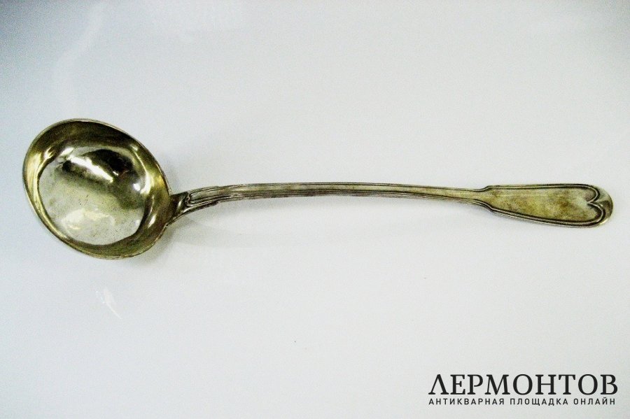 Поварешка. Серебро 950 пробы. Франция, XIX век.