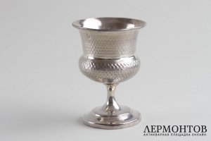 Пашотница в классическом стиле. Серебро 950 пробы. Франция, XIX век.