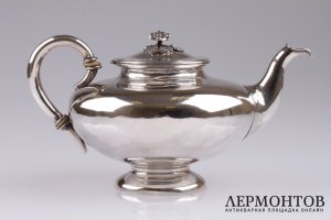Чайник Michelsen. Серебро 826. Дания