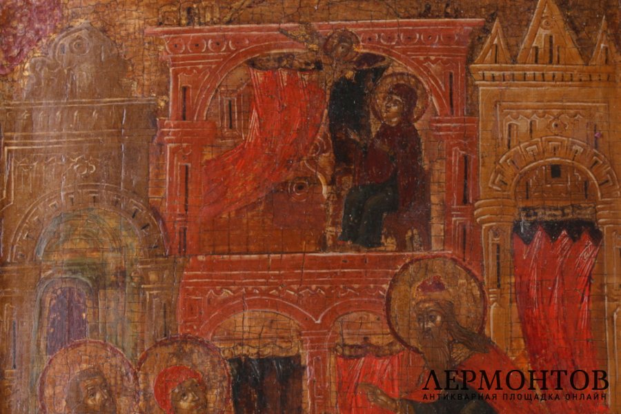 Икона Введение во Храм Святой Богородицы. Ярославль, 17 в.