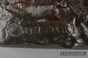Скульптура Балалаечник. Россия, авт. мод. В.Я.Грачев. Кон. 19 - нач. 20 вв. Бронза