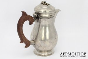 Кофейник, кувшин. Серебро. Россия, 1778 год.