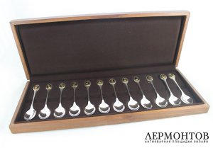 Коллекционные ложки. Серебро 925. Англия.
