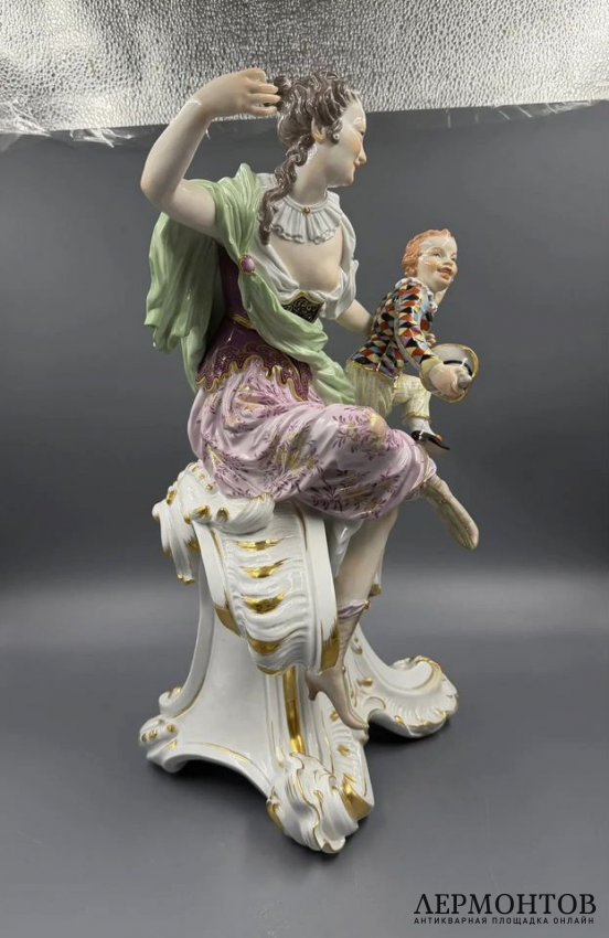 Скульптура «Муза Терпсихора». Фарфор, Meissen, И. И. Кендлер, Германия, 2010 год