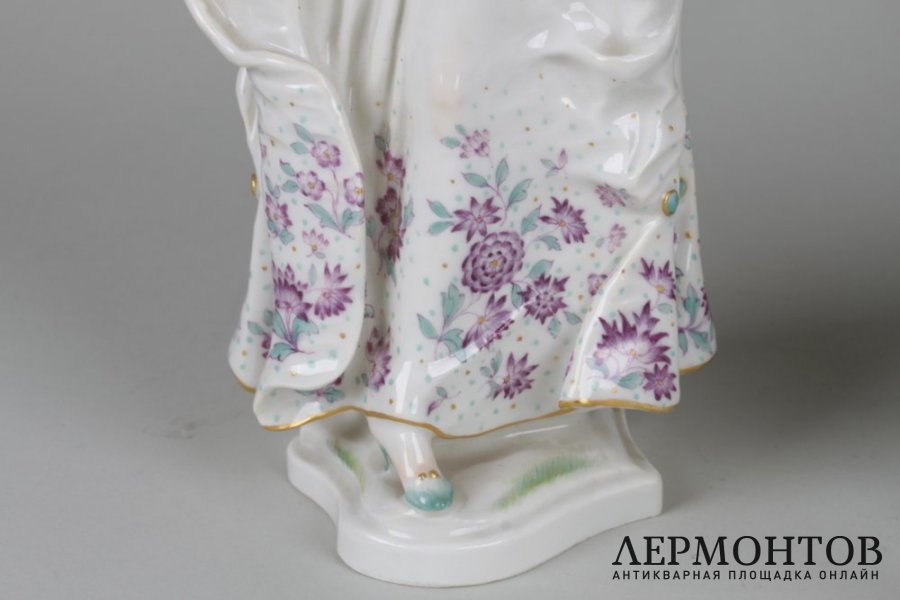 Испанская танцовщица и испанец с гитарой. Германия, Meissen,  авт. Paul Scheurich.