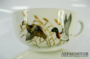 Чайный сервиз на шесть персон. Фарфор. Франция.