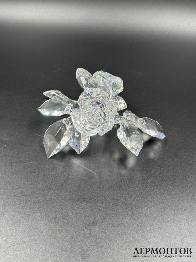 Статуэтка «Роза». Хрусталь, Swarovski