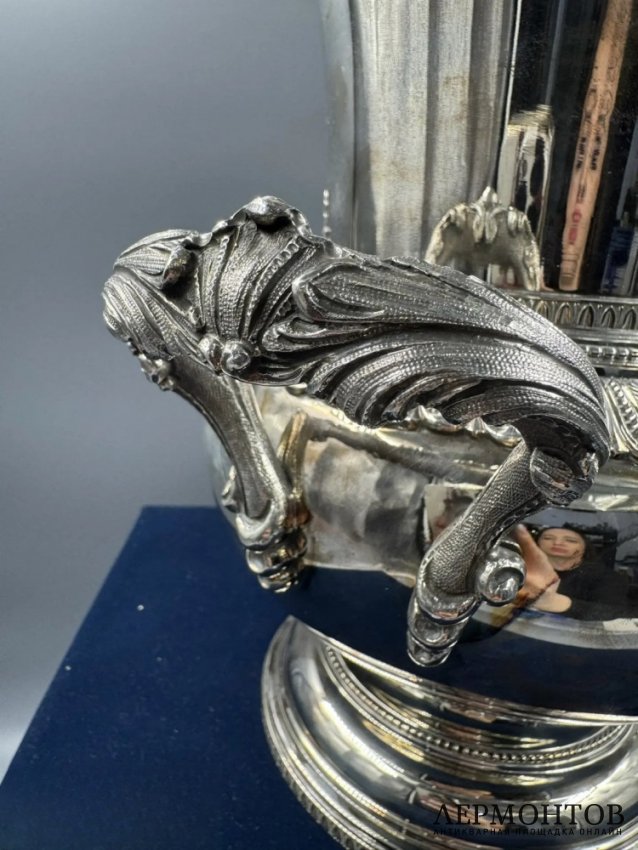 Ведро для шампанского. Серебро 925 пробы, Faberge