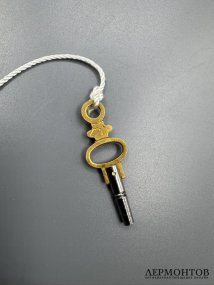 Мужские карманные часы с заводным ключом. Серебро 875 пробы, Matthey Jacot, Швейцария, конец 19 века