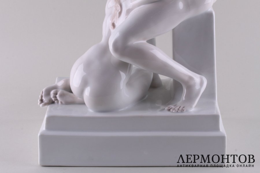 Играющие на флейте. Фарфор, роспись. Германия, Rosenthal, 1920-30-е гг.