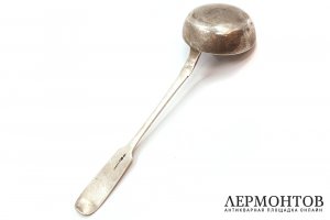 Половник. Российская Империя, фирма Братьев Грачевых, кон. 19 в. Серебро 84 пробы.