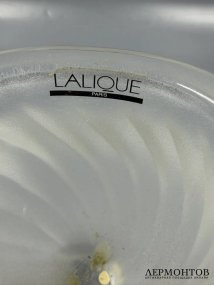 Ваза «Rosine» с двумя голубями. Хрусталь, Lalique, Франция
