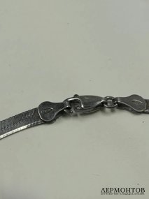 Крест на цепочке. Серебро 925 пробы, Baccarat, Франция