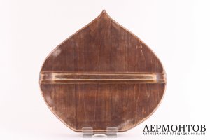 Икона. Святая мученица Лариса. Живопись на металле. Россия, XIX век.