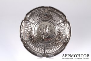 Блюдо в стиле Empire. Серебро 950. Франция