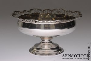Ваза для фруктов. Серебро 925. Англия