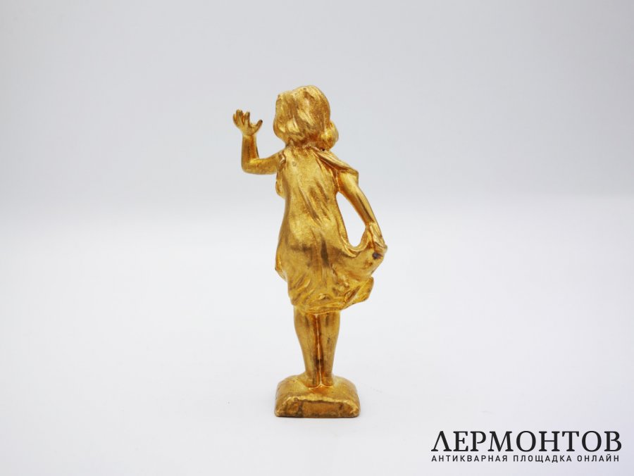 Статуэтка миниатюрная Девочка в стиле Модерн. Австрия, 1900-е гг.