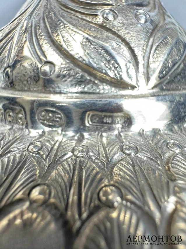 Ваза для конфет, выпуск 12 из 100. Серебро 925 пробы, Faberge