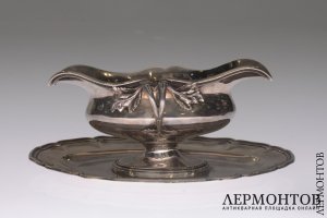 Соусник Lapar. Серебро 950. Франция