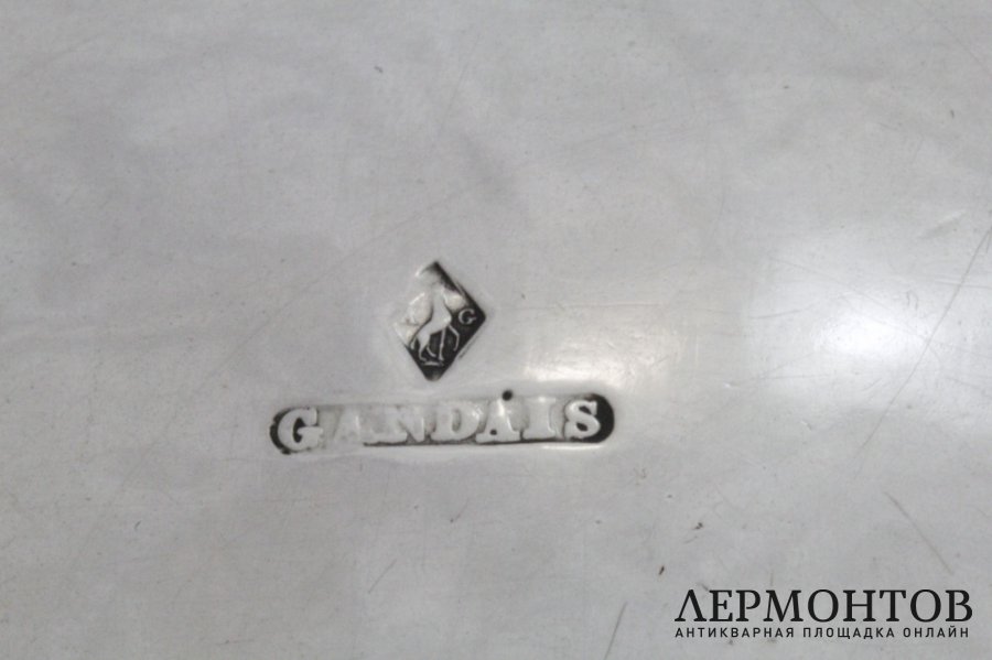Чайный сервиз GANDAIS. Серебро 950 пробы. Франция, XIX в.