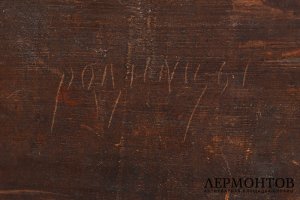 Икона Благовещение. Дерево, левкас, темпера.  Россия, 19 век. 