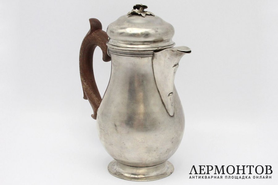 Кофейник, кувшин. Серебро. Россия, 1778 год.