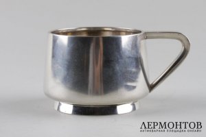 Подстаканник в русском стиле. Россия, мастерская Грачева. Серебро 84 пробы. 