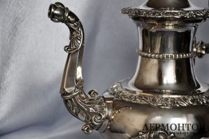 Кофейник Courtois.  Серебро 950 пробы. Франция