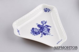 Чайный сервиз на 4 персоны. Royal Copenhagen. Дания, XX в.