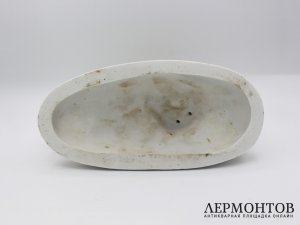 Статуэтка Лиса с добычей. Франция, Париж, Edme Samson and Cie, 19 в.