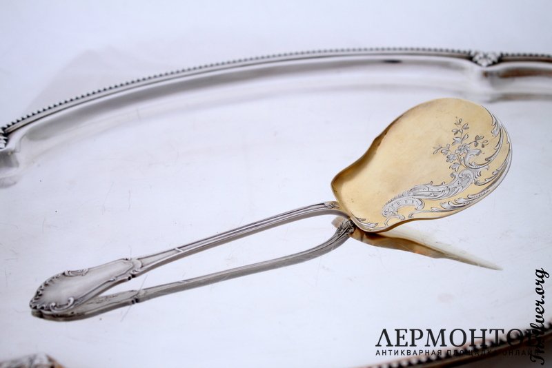 Лопатка Henri Soufflot. Серебро 950. Франция