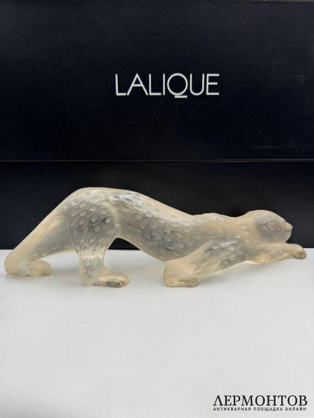 Скульптура «Пантера Zeila». Хрусталь, Lalique, Франция