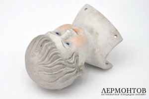 Кукольная головка. СССР, Дулевский фарфоровый завод, 1920-1930-е гг. Бисквит, роспись