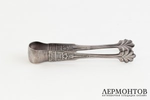 Щипцы для сахара с изображением Спасской Башни Московского Кремля. СССР, 2 пол. 20 в.