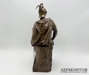 Скульптура Воинская доблесть. Франция, 19 век, Barbedienne. Бронза, патинирование.