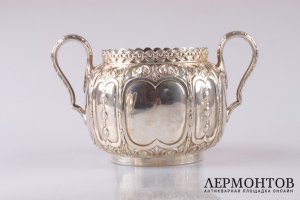 Чайный сервиз Roberts  Belk. 1863 год. Серебро 925 пробы. Англия