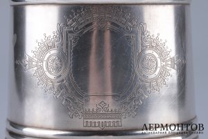 Ведро для льда и для шампанского. Россия, Москва, 1893 г. Серебро 84 пробы.
