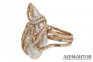 Кольцо David Diamond. Золото 750. 1.59 ct. Австрия 